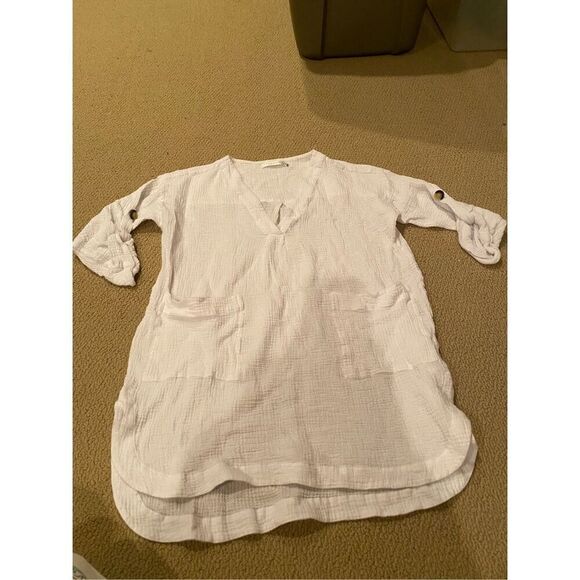 Seafolly Australia Essential Cover Up - White - Picture 2 of 7